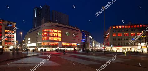 Luminale Light Art Festival Frankfurt Hauptwache Editorial Stock Photo