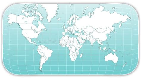 Printable World Map With Coordinates