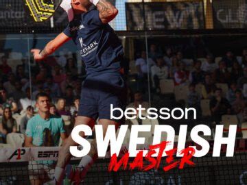 Betsson Announced As Title Sponsor Of A Padel Tournament In Sweden