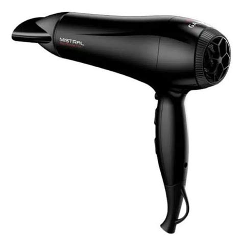 Secador De Pelo GA MA Italy Mistral Ceramic ION Negro 220V