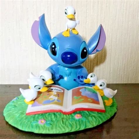 Disney Lilo And Stitch The Ugly Duckling Stitch With Ducks Bobble Head