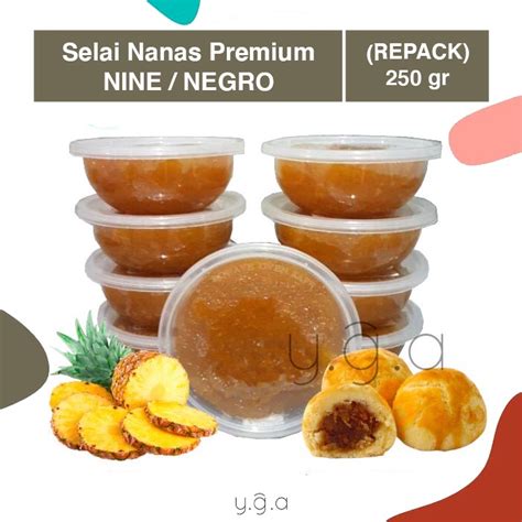 Jual Selai Nastar Premium The Nine Repack Gr Sele Isian Nanas