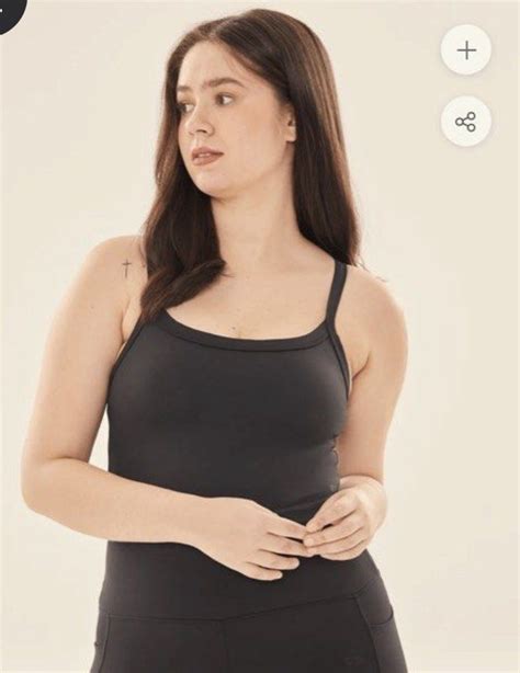 Cheak Sesame Piper Longline Bra Womens Fashion Activewear On Carousell