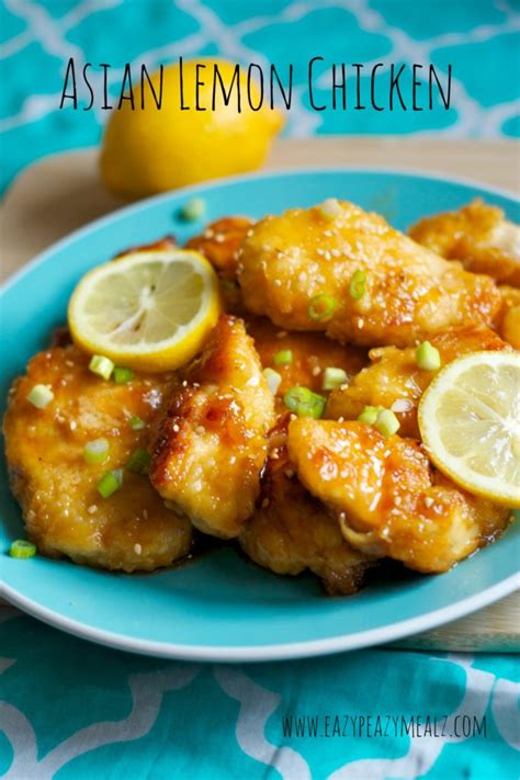 Asian Lemon Chicken Easy Peasy Meals