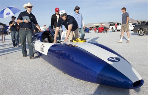 175 Mph Student Designed Electric Car Shatters Land Speed Record