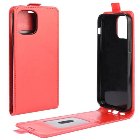 Housse IPhone 12 Mini Simili Cuir Avec Rabat Verticale