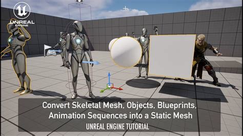 How To Convert Skeletal Mesh Objects Blueprints Animation Sequences