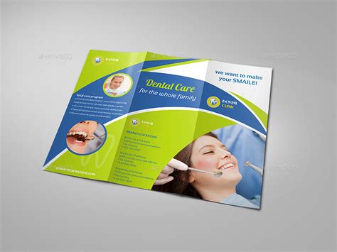 Dental Clinic Tri Fold Brochure Vol 2 By OWPictures GraphicRiver