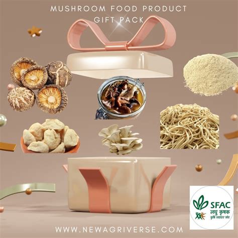 mushroom food product gift pack