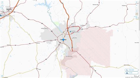 Augusta Georgia Map - United States