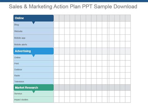 Action Plan Powerpoint Examples