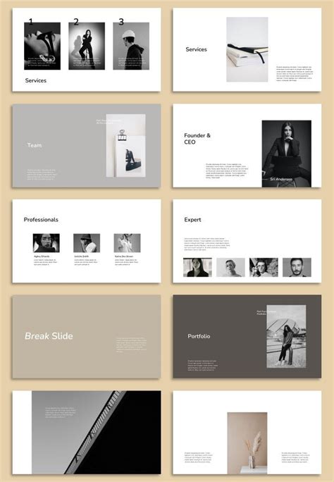 Blanco Minimal Portfolio Powerpoint Presentation Template In