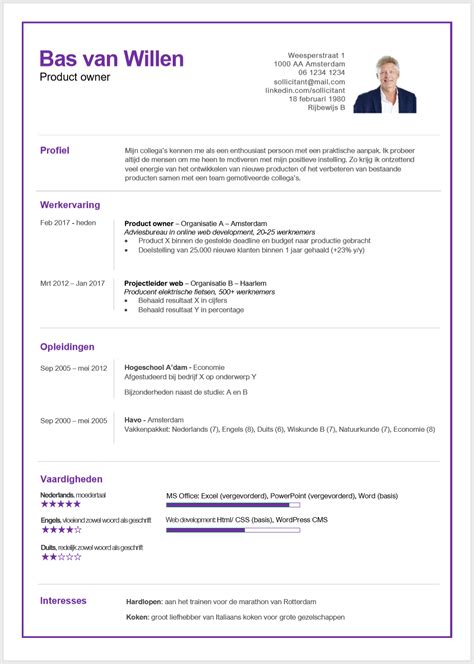 Professioneel Cv Maken De Complete Gids In