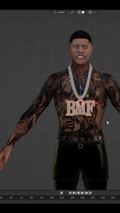 Making A Custom Gta 5 Fivem Chain Set 🥶🔥😤 Shorts Gta5 Gtav Gtarp Fivem Blender Youtube