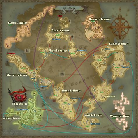 December Moon Blog Entry `an Useful Zones Level Map` Final Fantasy