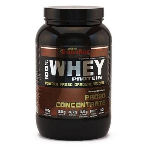 Whey Protein Pro80 Concentrate 900g 100 Whey Protein Concentrada