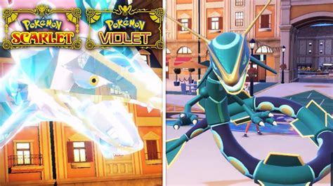 Pokemon Scarlet Violet Primal Rayquaza Terastallize Form YouTube