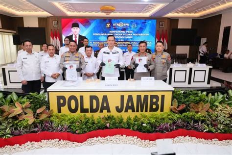 Bongkar Mafia Tanah Di Jambi Bpn Selamatkan Kerugian Negara Rp