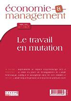 Le Travail En Mutation IDHES