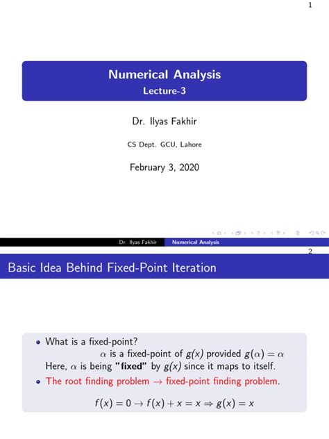 Numerical Analysis Lecture 3 Pdf Numerical Analysis Trigonometric Functions