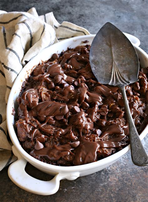 Chocolate bread pudding – Artofit
