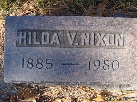 Hilda Vaughn Nixon Homenaje De Find A Grave