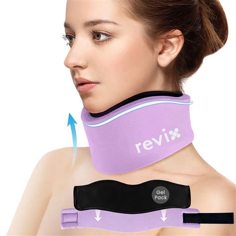 amazoncom revix soft neck brace cervical collar adjustable neck