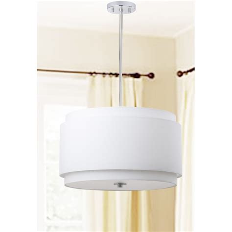 Safavieh Piran 3 Light White Moderncontemporary Cylinder Pendant Light