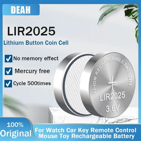 LIR2025 LIR 2025 3 6V CR2025 ML2025