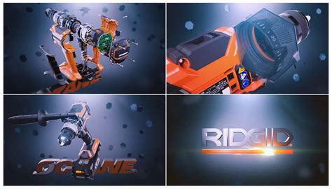 RIDGID Octane Hammer Drill :: Behance