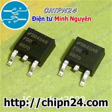 2 CON SOP Mosfet Dán FDD8870 TO 252 160A 30V Kênh N SMD Dán FDD