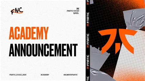 FNATIC dévoile la liste de l académie CS GO à la WePlay Academy League