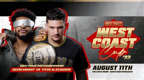 West Coast Pro Champion Titus Alexander To Defend Title Against Njpw