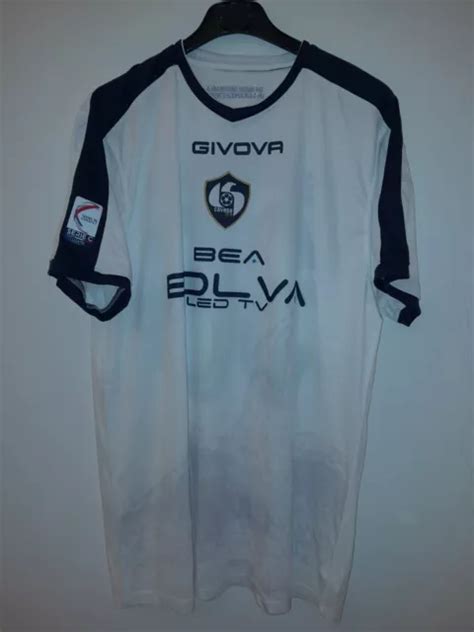 MAGLIA CALCIO CAVESE Match Worn Indossata Preparata 2020 2021 Serie C