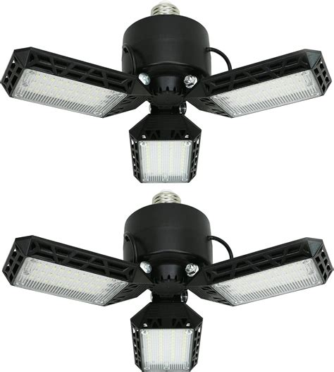 Qiyuanls Pack Garage Light W Led Garage Light Lm Led Garage