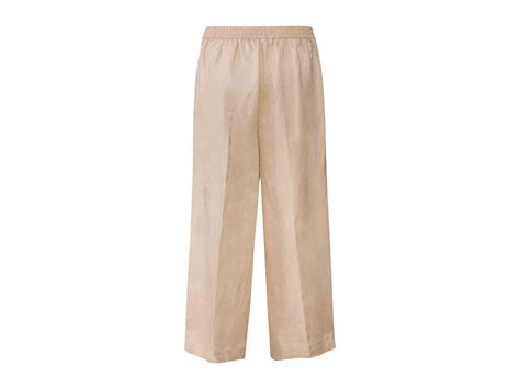 Pantalón culotte de lino para mujer Lidl