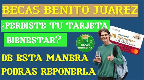 Perdiste Tu Tarjeta Del Bienestar O Te La Robaron Buenas Noticias De