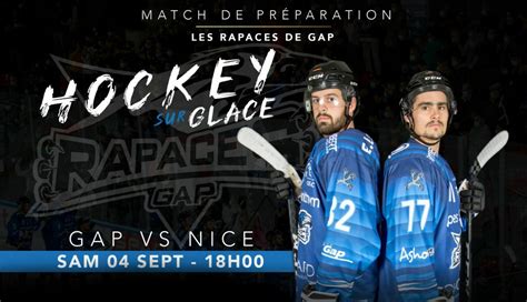 INFOS GAP Vs NICE Les Rapaces De Gap