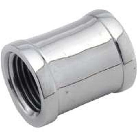 Chrome Pipe- Fittings- 1/2"- Coupling - Surry General Store