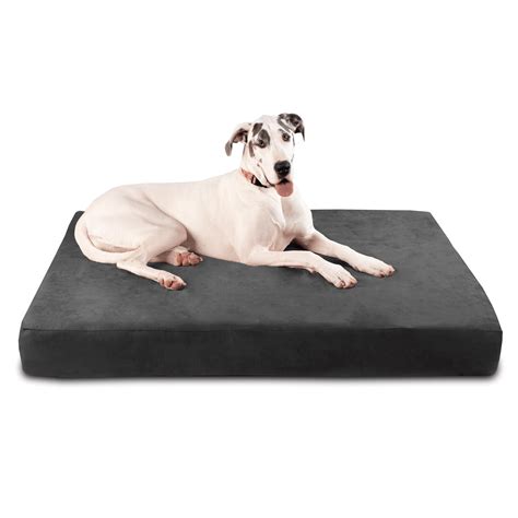 Big Barker 7" Pillow Top Orthopedic Giant Dog Bed, Gray, Sleek Edition ...