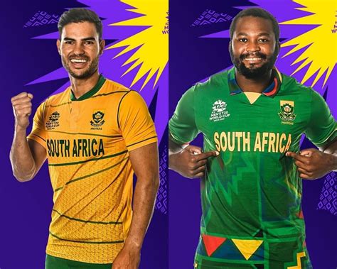 T20 World Cup 2021 South Africa Unveils Their Jersey Ahead Of The Mega