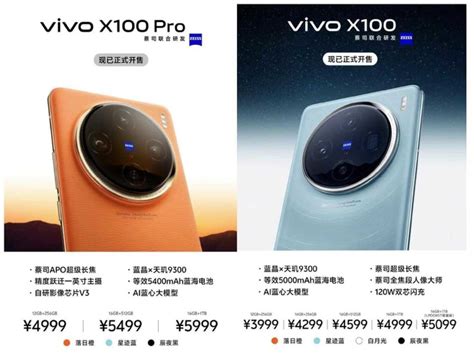 Vivo X100系列新品解析，3999起的旗舰影像体验 中关村在线综合论坛