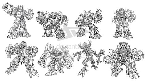 Transformers Movie Robot Heroes Concept Art - Transformers News - TFW2005