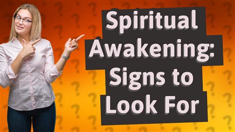 How Can I Recognize The Signs Of A Spiritual Awakening Youtube