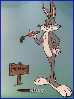 Original WARNER Bros Bugs Bunny Chuck Jones Sericel Cel Cell SCARCE