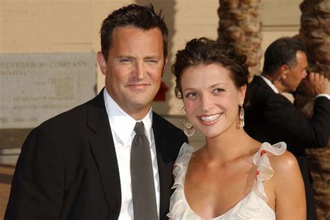 La Ex Novia De Matthew Perry Se Sincera Tras El Fallecimiento Del Actor