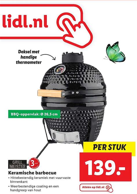 Grill Meister Keramische Barbecue Aanbieding Bij Lidl Folders Nl