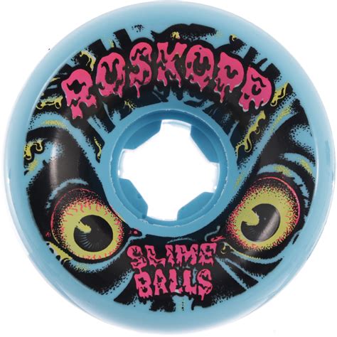 Slime Balls Roskopp Vomits Skateboard Wheels Blue 97a Tactics