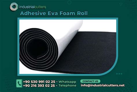 Adhesive Eva Foam Roll Industrial Cutters