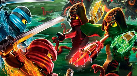 LEGO Ninjago Wallpaper 4K